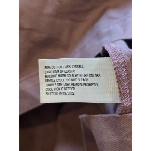 Ava & Viv Mauve Cottagecore Dress 2X Peasant Long Sleeve Pockets Soft Cotton - Picture 8 of 8